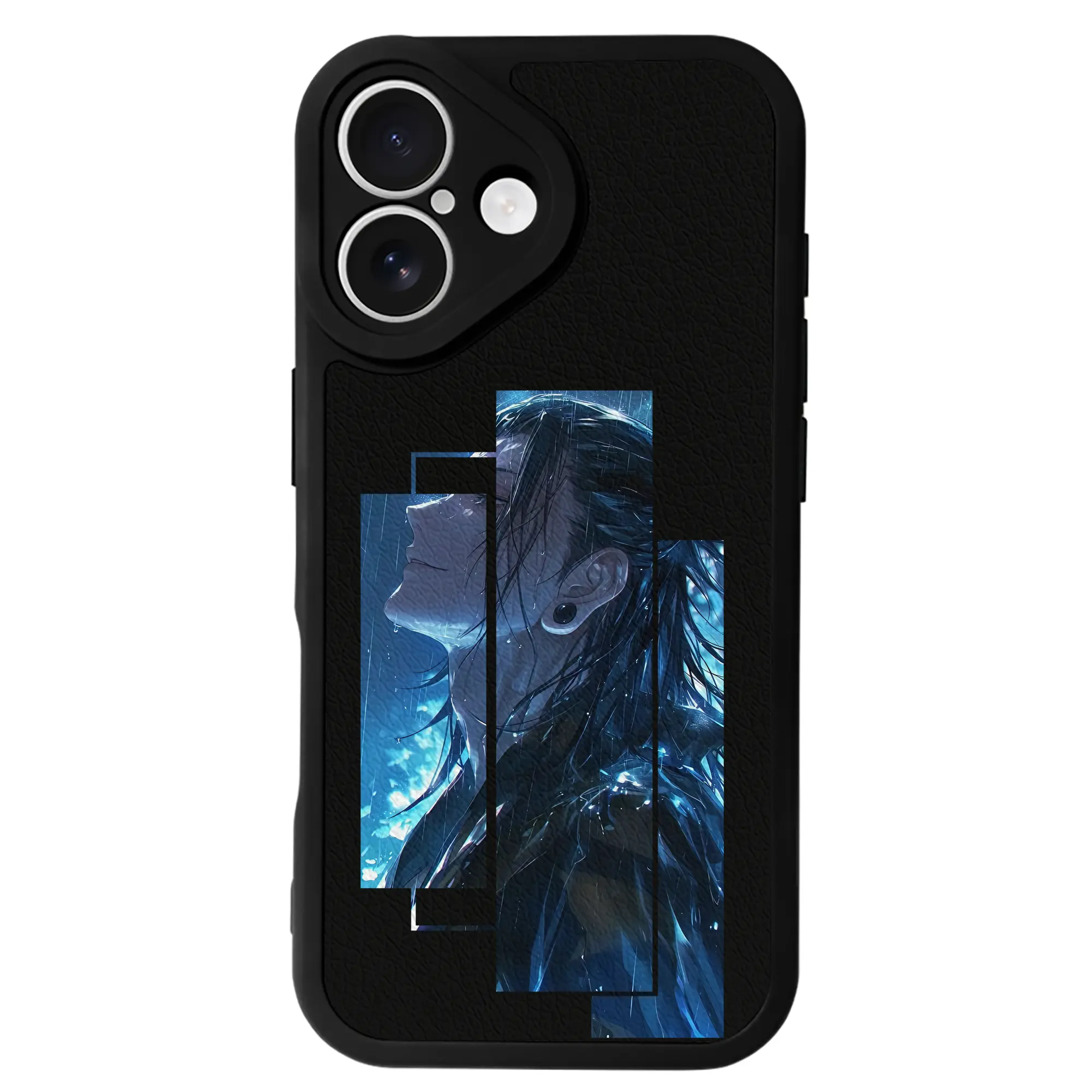 呪術廻戦 グッズ,夏油 傑 - IPhone 16シリーズ対応 ・ シリコンスマホケース ・ レザー調 ・ 高精度フィット ・ 耐衝撃 ・ ワイヤレス充電対応 ・ 精密カット